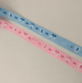 New Single-sided Polyester Ribbon Cake Gift Packing Tape Ribbon DIY Handmade Headwear Accessories (Color: Pink)