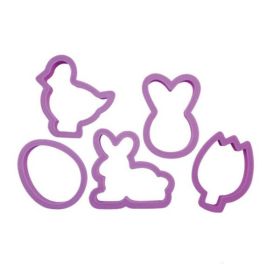 Three-dimensional biscuit mold baking household tools (Option: 5pcs set)