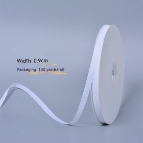 High Density Threaded Ribbon Ribbed Packaging Clothing (Option: 029Color-9mmx100Y)