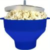 1pc Collapsible Silicone Microwave Popcorn Popper - Quick and Easy Way to Make Delicious Popcorn at Home